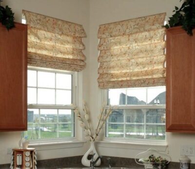 1 roman blinds kitchen interior