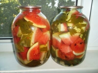 Знаете ли вы как заготовить вкусный и красочный арбуз на зиму?