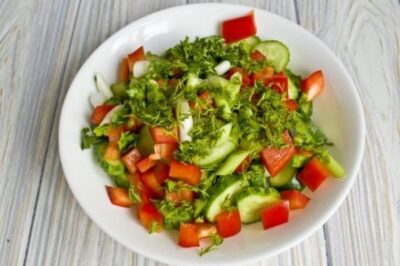 Salat iz ogurtcov s pertcem 08 640x426