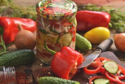 Витаминный салат – самая вкусная овощная заготовка. Хрустящие и ароматные овощи круглый год! Готовьте побольше!