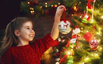 Christmas Holidays Little girls Smile Balls 537817 3840x2400
